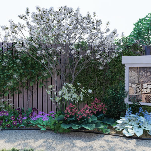 The Nature Enthusiast's Garden - Border Image