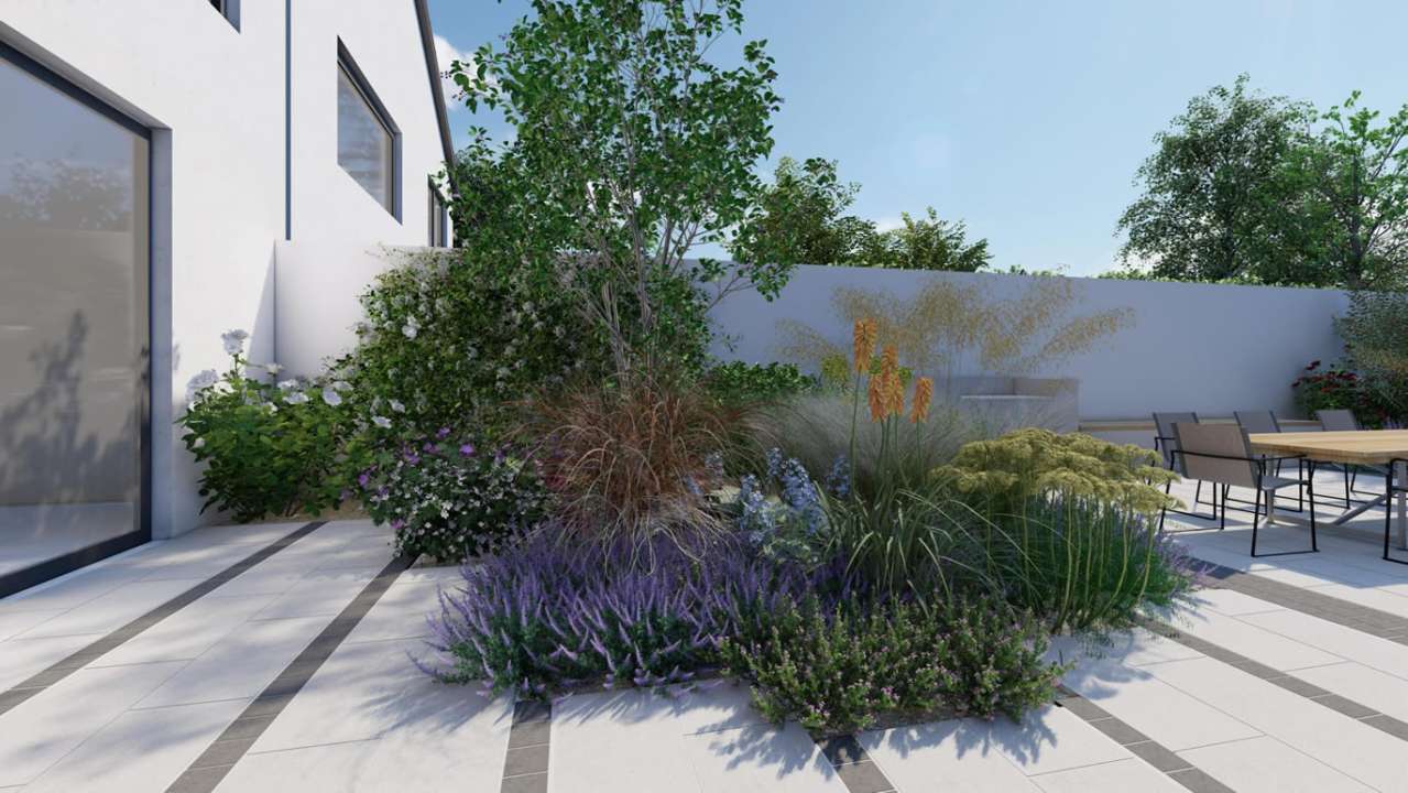 The Plant Lover's Garden - Border View