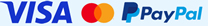 Visa Mastercard Paypal