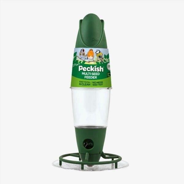 Peckish 3 Port Multi Seed Feeder - Image courtesy of Westland