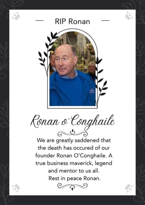 Ronan O'Conghaile, Founder of Ardcarne Garden Centre