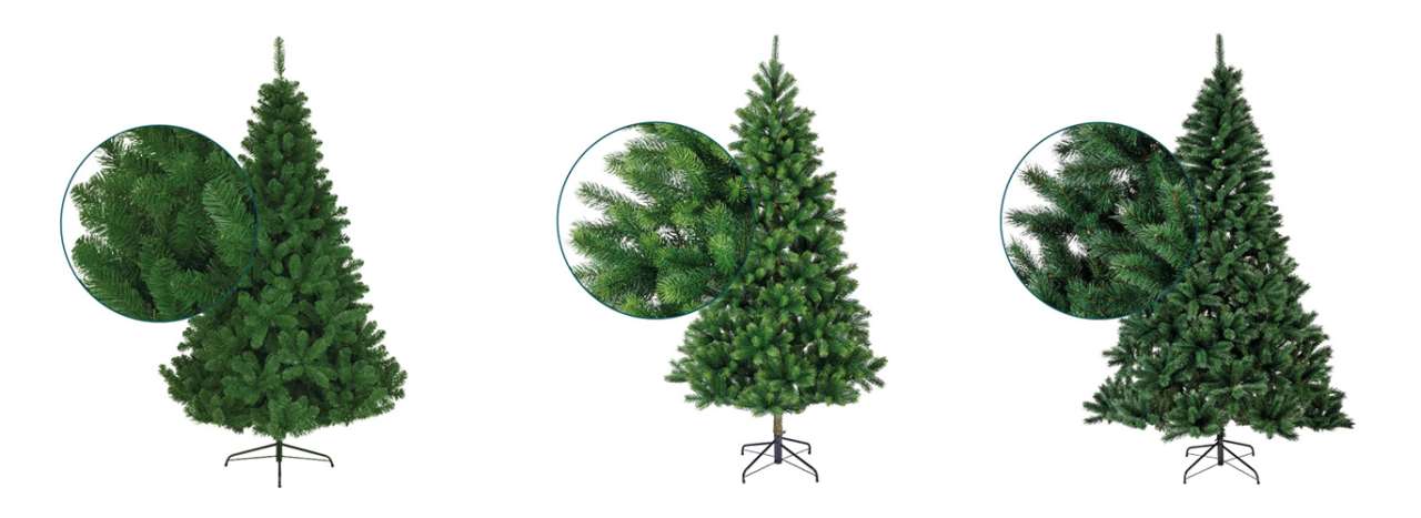 Soft, Real and Hard Christmas Trees - Image Courtesy of Everlands