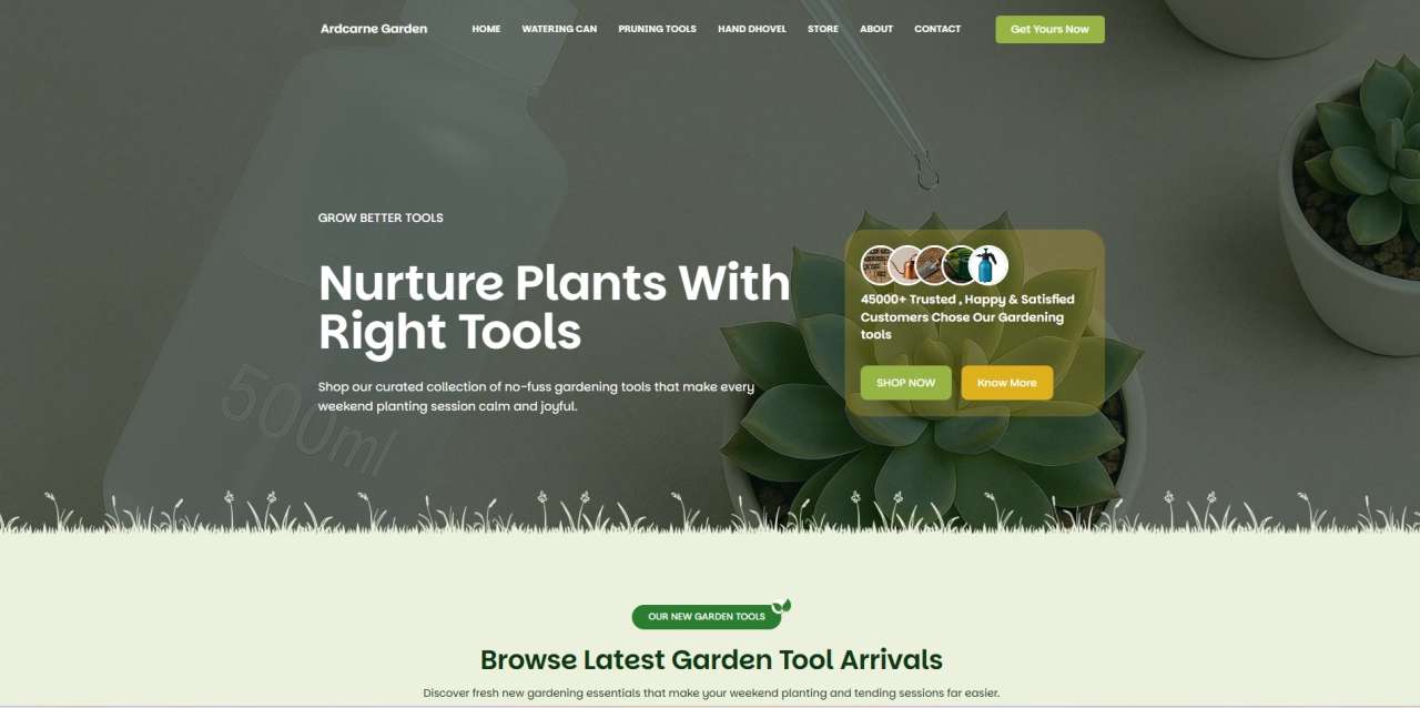 This is an image of a site claiming to be Ardcarne Garden Centre but this is not our site or related to our business