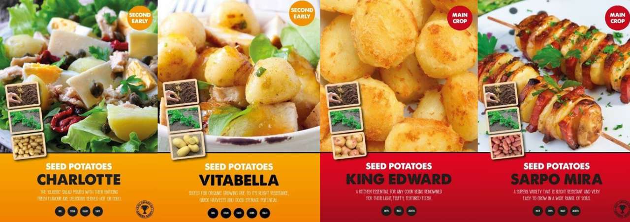 Second Early & Maincrop Potato Varieties