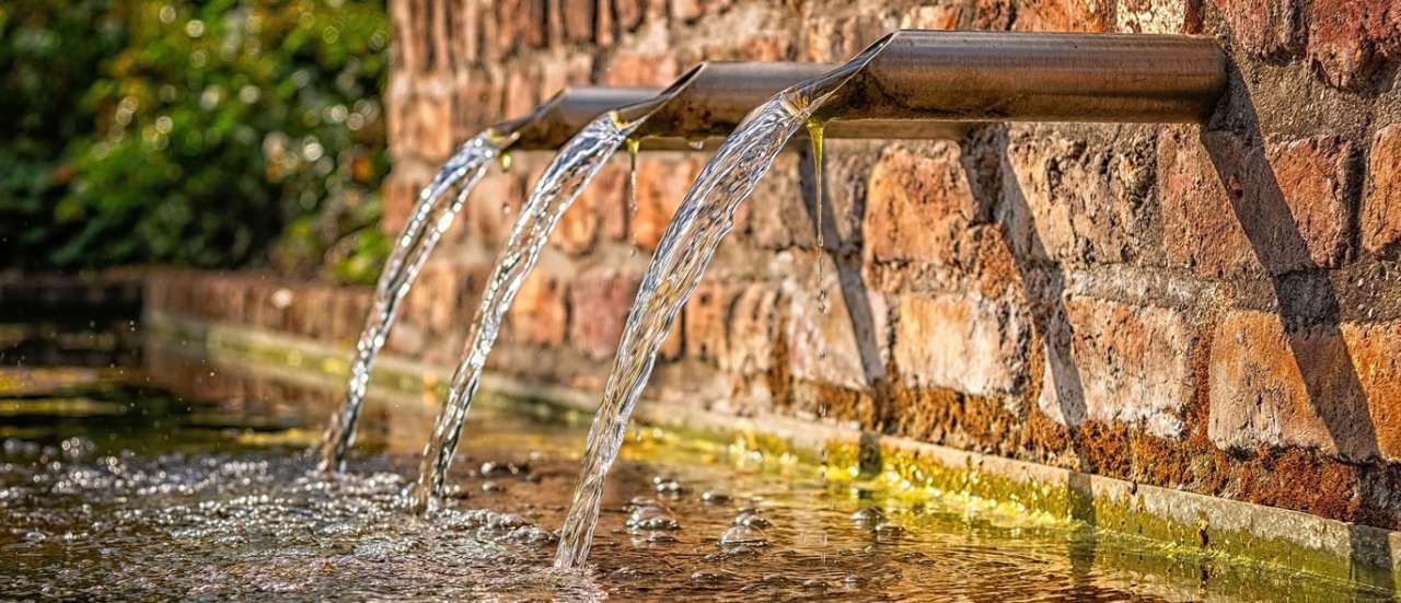 Water Feature in Garden - Image by Peter H from Pixabay