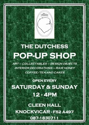 Dutchess Pop-up Shop