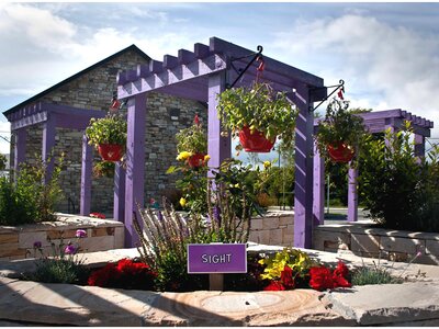 The 'Sight' section of the sensory garden in Dromod, Co. Leitrim - Photo by Eoin Gardiner (CC BY-SA