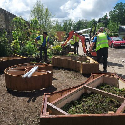 Bloom 2024 - Rathcroghan Ogham Alphabet Garden