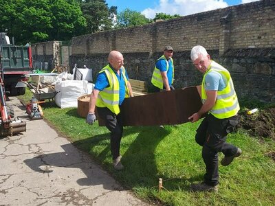 2024 - Work at Bloom Rathcroghan Ogham Alphabet Garden