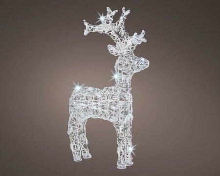120 LED deer acrylic deer (cool white)