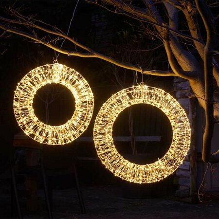 1440 LED Galaxy Wreath