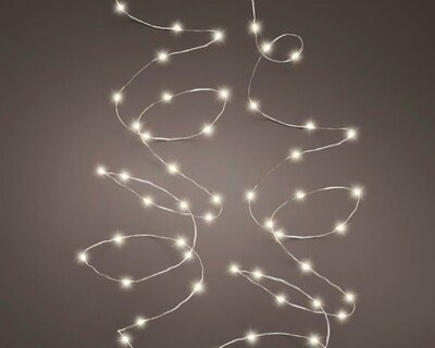 180 Micro LED string-lights (silver; warm white)