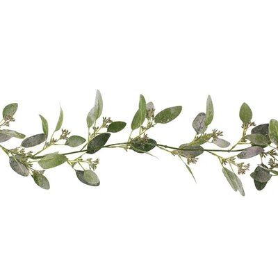 Icy Eucalyptus Garland With Seeds (180cm)