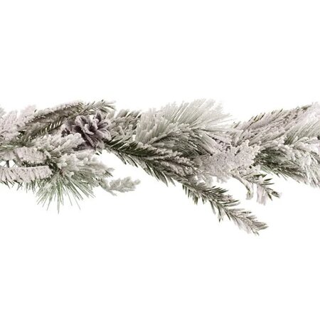 Snowy Pine Garland (180cm)