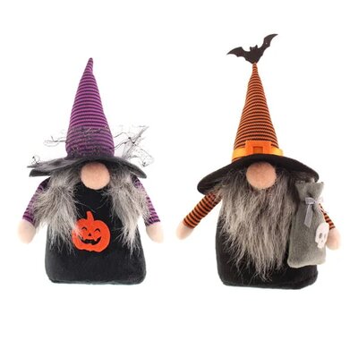 Assorted Fabric Sitting Halloween Gonk (19cm)