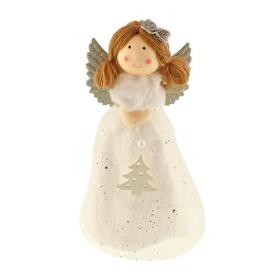 Fabric Angel Tree Topper (24cm)