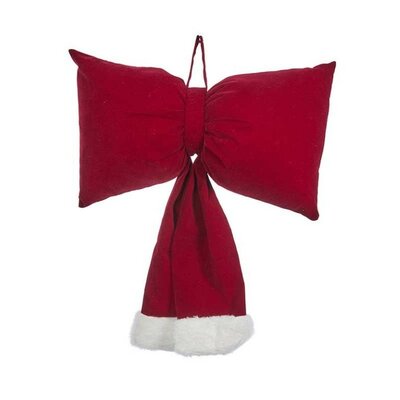 Santa Padded Bow (34cm)