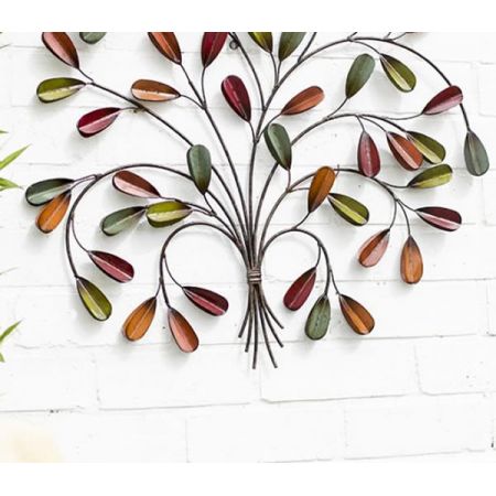 3D Leaf Posy Wall Art