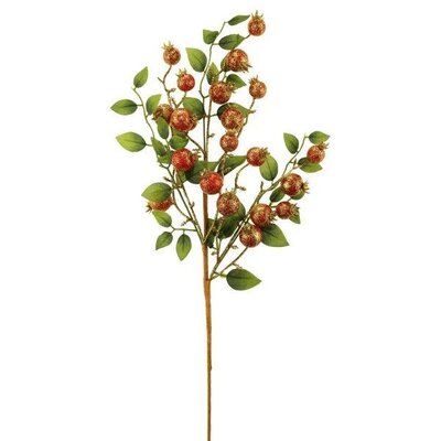 Glittered Crackled Berry Spray -Image courtesy of Sage Décor