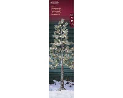 LED snowy pine tree boxed - Image courtesy of Kaemingk