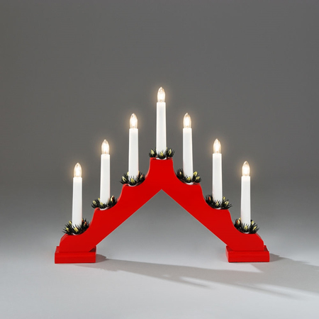 7 Bulb Welcome Light (Red) - Image courtesy of Konstsmide