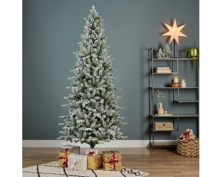 7ft Killington Fir Frosted Artificial Christmas Tree -Image courtesy of Kaemingk