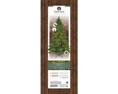 7ft PretoLit Galloway spruce boxed - Image courtesy of Kaemingk