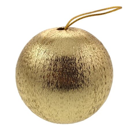 Spun Metallic Bauble (8cm)