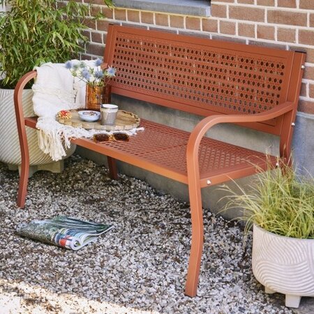 Aalborg steel Bench -Image courtesy of Kaemingk