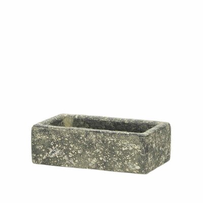 Alpine Weathered Brown Rectangle Planter