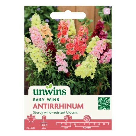 Antirrhinum Doubleshot Mix - Image courtesy of Unwins