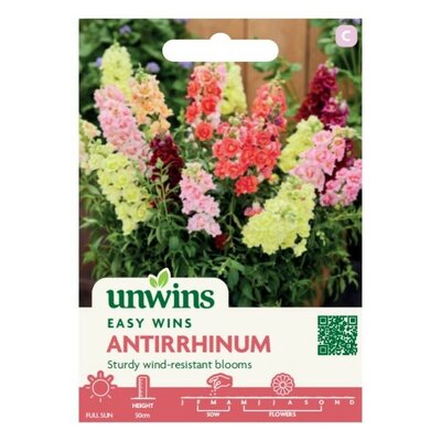 Antirrhinum Doubleshot Mix - Image courtesy of Unwins