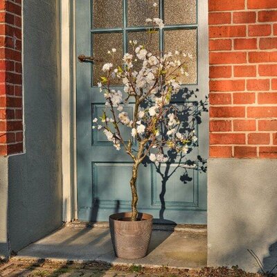 Artificial cherry blossom in pot - image 2