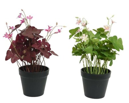 Artificial Clover Plant Polyester - image 1