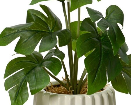 Artificial scindapsus, lotus leaf  or monstera - image 2