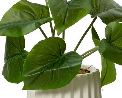 Artificial scindapsus, lotus leaf  or monstera - image 3