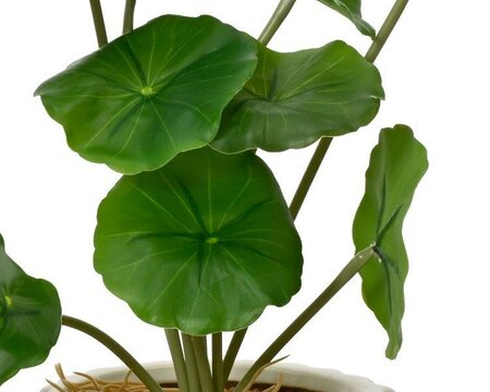 Artificial scindapsus, lotus leaf  or monstera - image 4