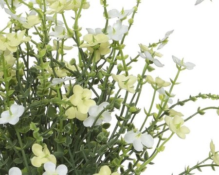 Artificial small flower in pot -Image courtesy of Kaemingk