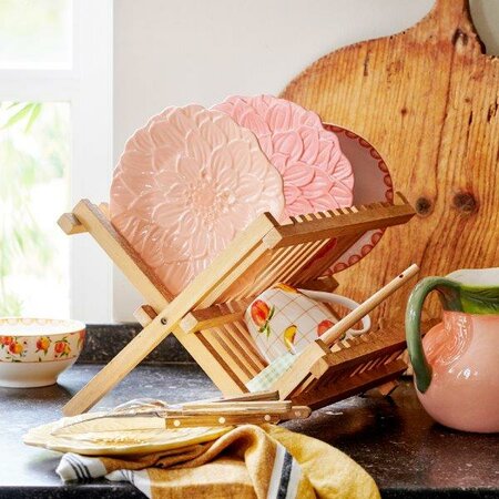 Assorted dolomite flower Breakfast plates - image 3