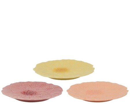 Assorted dolomite flower Breakfast plates - image 4