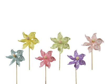 Assorted plastic Windmills - image 1