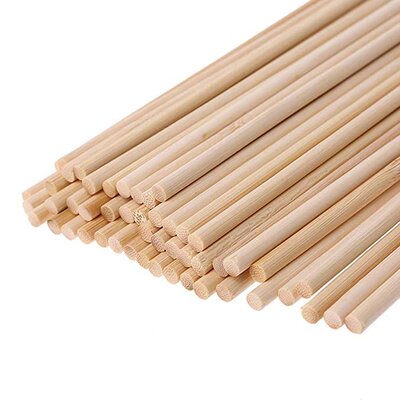 Bamboo Plant Sticks 2ft 25pk - image 2
