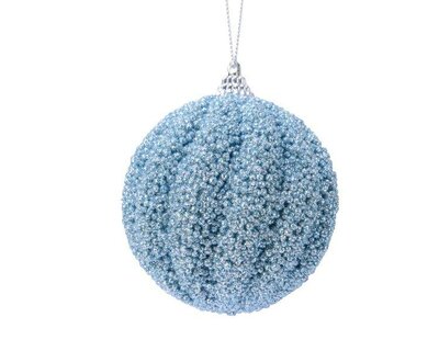 Bauble foam glitter (blue)