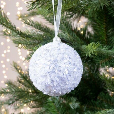Bauble foam sequins (silver) - image 2