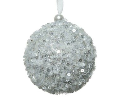 Bauble foam sequins (silver) - image 2
