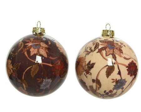 Bauble foam shiny (assorted)