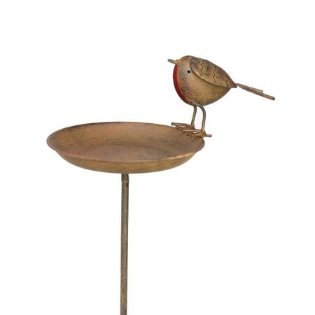 Birdtable with Robin -