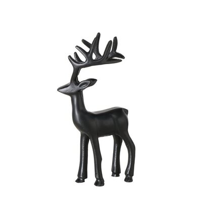 Black Aluminium Deer (Small)