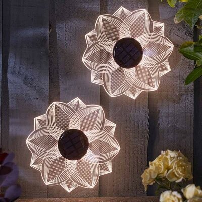 Bloom-Line Fence & Wall Decor Lights -Image courtesy of Smart Garden Products