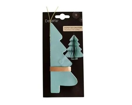 Blue Paper Tree